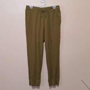 Nike Cuffed Sweatpants Olive Green